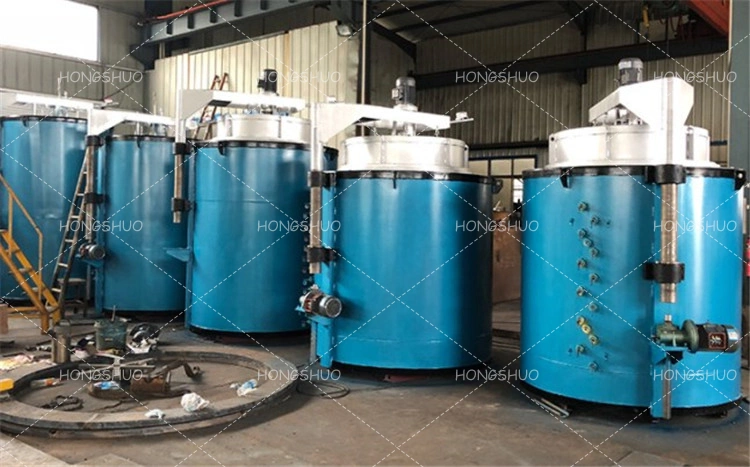 Small Pit Type Tempering Heat Treatment Furnace Price for Screw